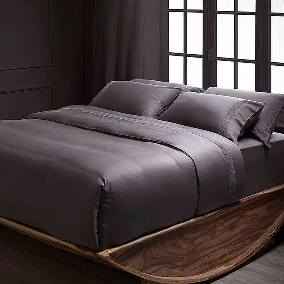 copripiumino grigio Hauz bamboo