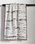 Hauz Sol printed hand towel bellini