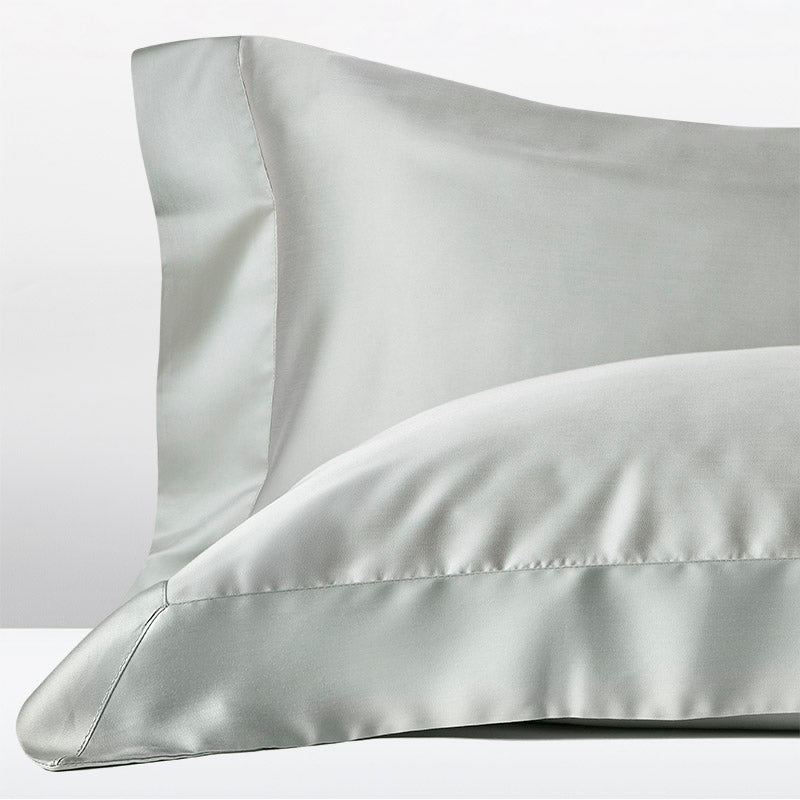 pillowcase set tencel charisma sky light