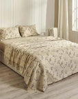 Fitted Bed Sheet Set of 4pcs Aegean Paradise