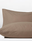 taupe pillowcase set Cannon Cotton Fresh