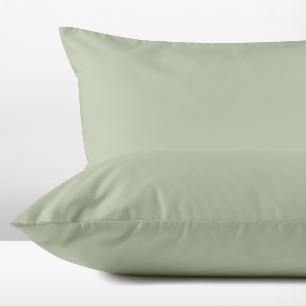 Cannon Classic green pillowcase set