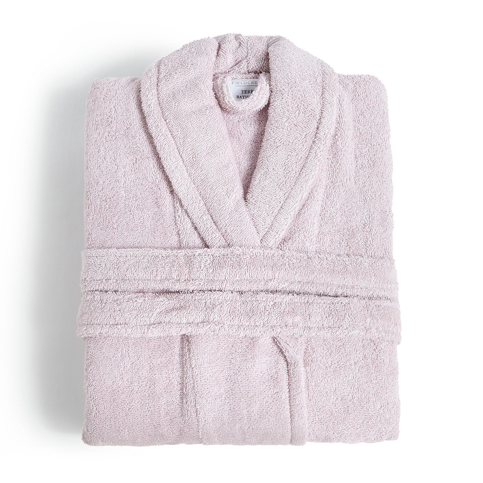 dark rose solid bathrobe fieldcrest ultra soft