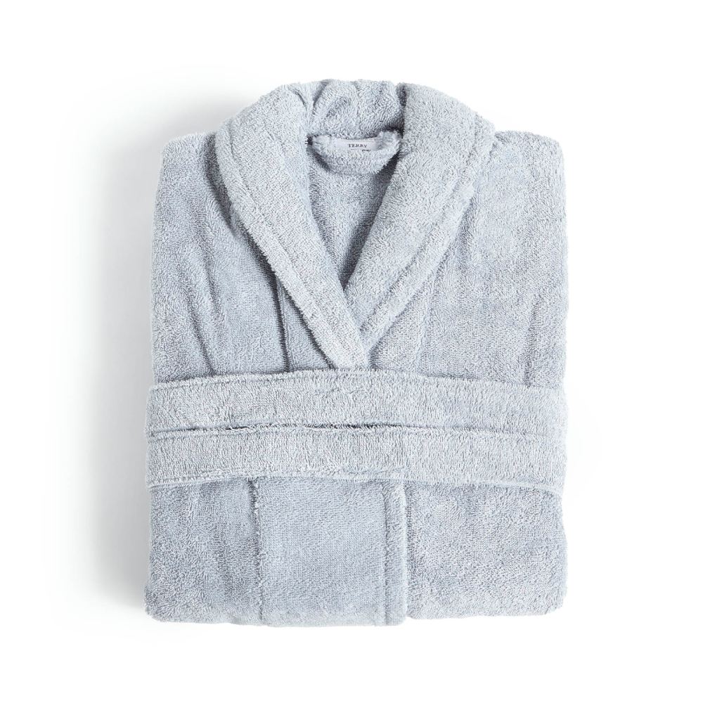 dark sea color bathrobe fieldcrest ultra soft