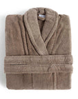 dark taupe bathrobe fieldcrest ultra soft