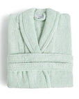 solid ether bathrobe fieldcrest ultra soft