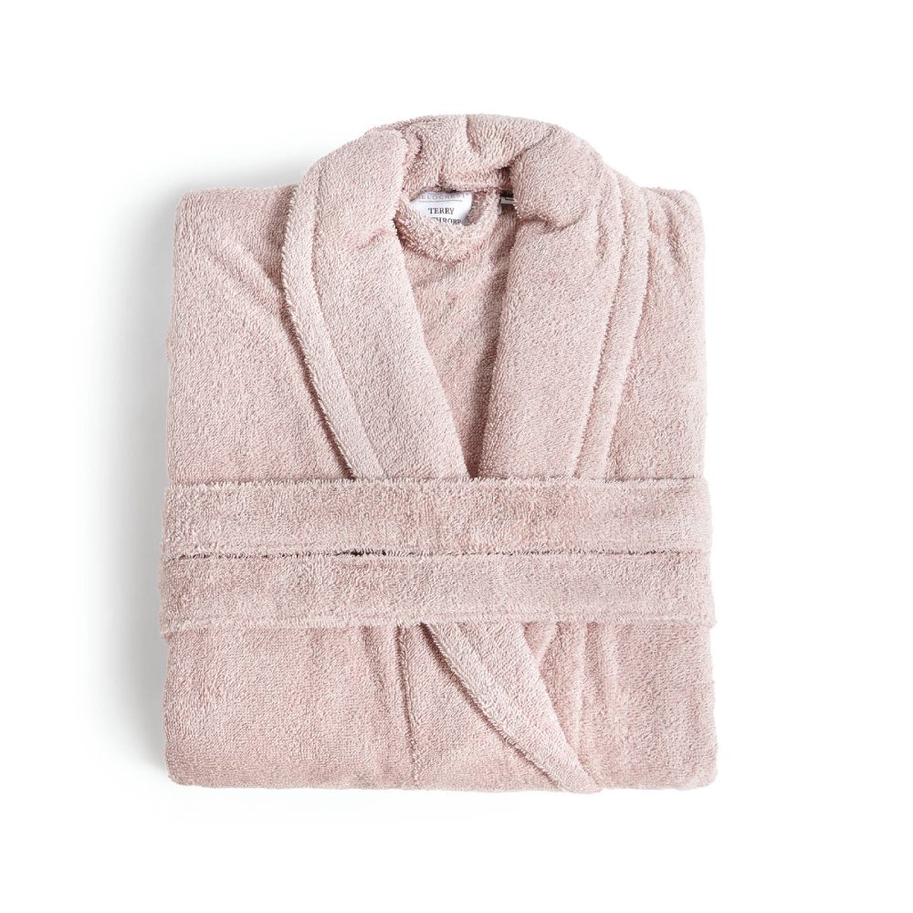 light puce color bathrobe fieldcrest ultra soft