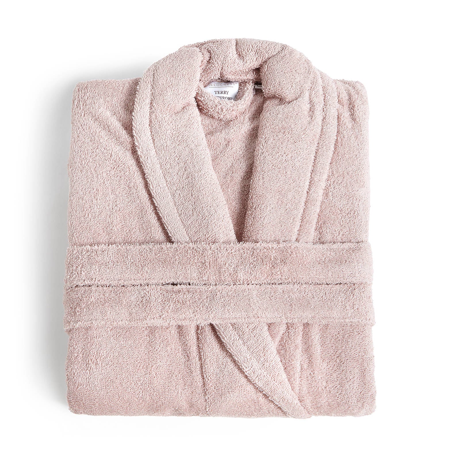 light puce color bathrobe fieldcrest ultra soft