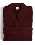 bordeaux bathrobe fieldcrest ultra soft