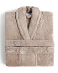 tan solid bathrobe fieldcrest ultra soft