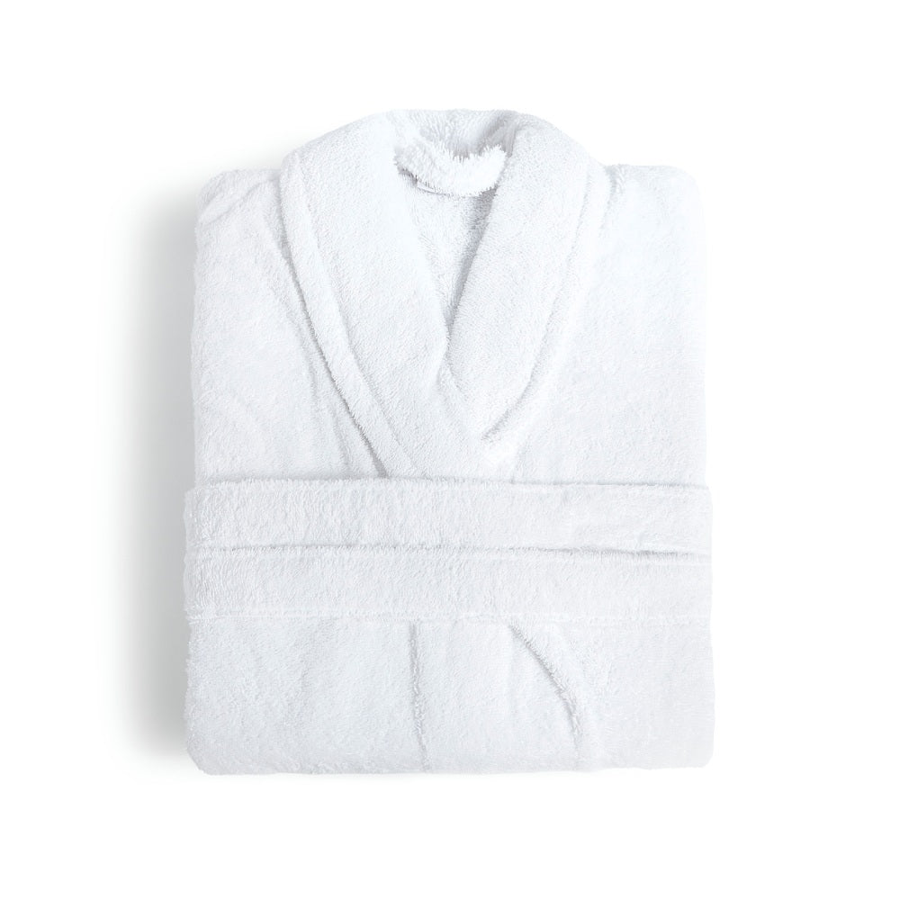 white bathrobe fieldcrest ultra soft