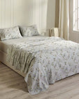 Fitted Bed Sheet Set of 4pcs Aegean Paradise