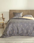 Charisma Tencel duvet cover set grey gold