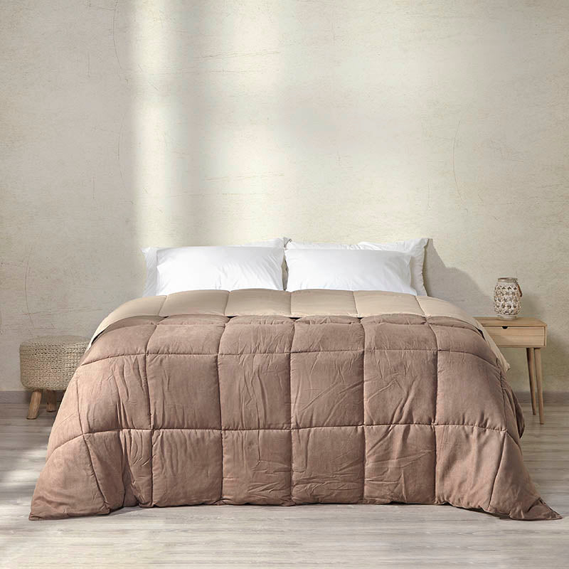 comforter Aegean Velvet Touch camel