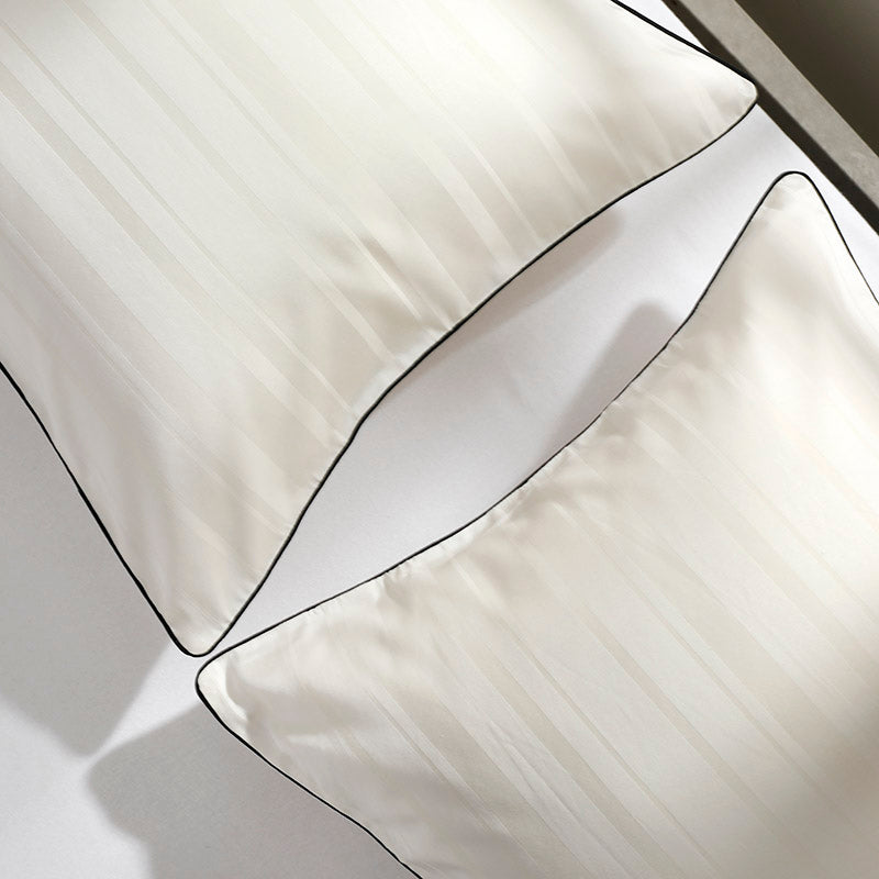 duvet cover and pillowcases set pearl