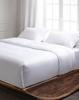 Duvet Cover Set Hauz Vegan Silk white