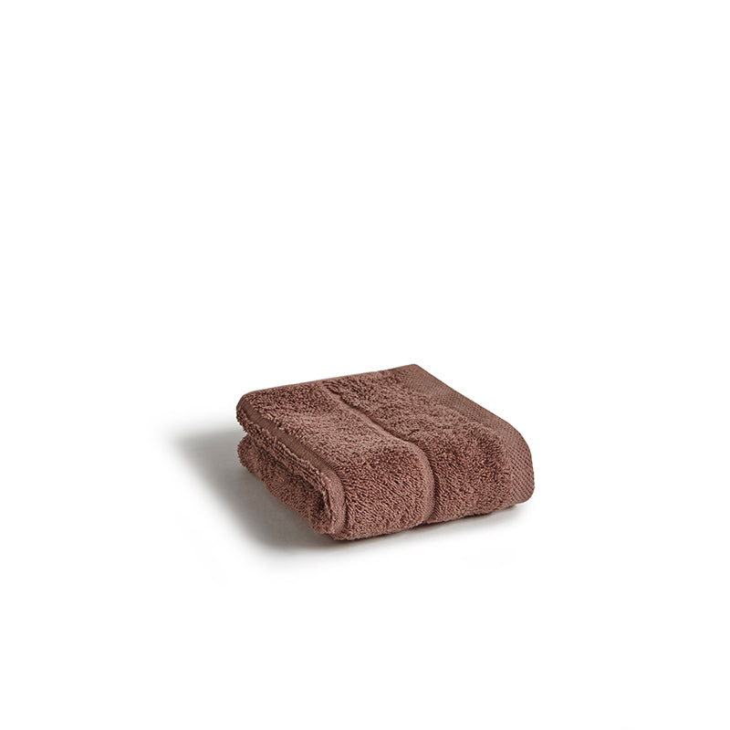 face guest towel cannon cotton fresh cognac