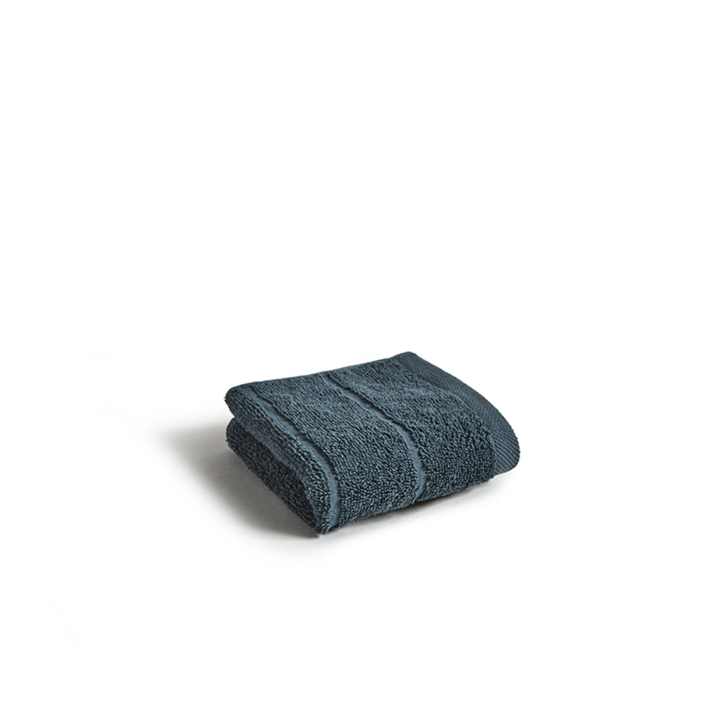 face guest towel cannon cotton fresh dark petrol