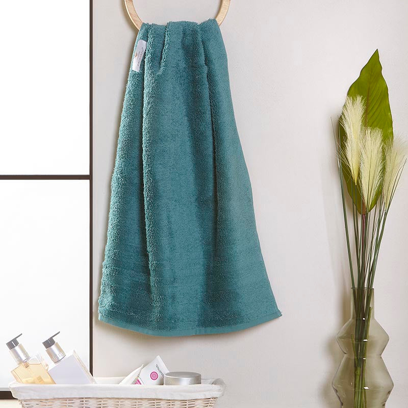 Fieldcrest hand towel 50x100 green