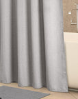 Fieldcrest grey shower curtain 