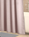 Fieldcrest pink shower curtain 