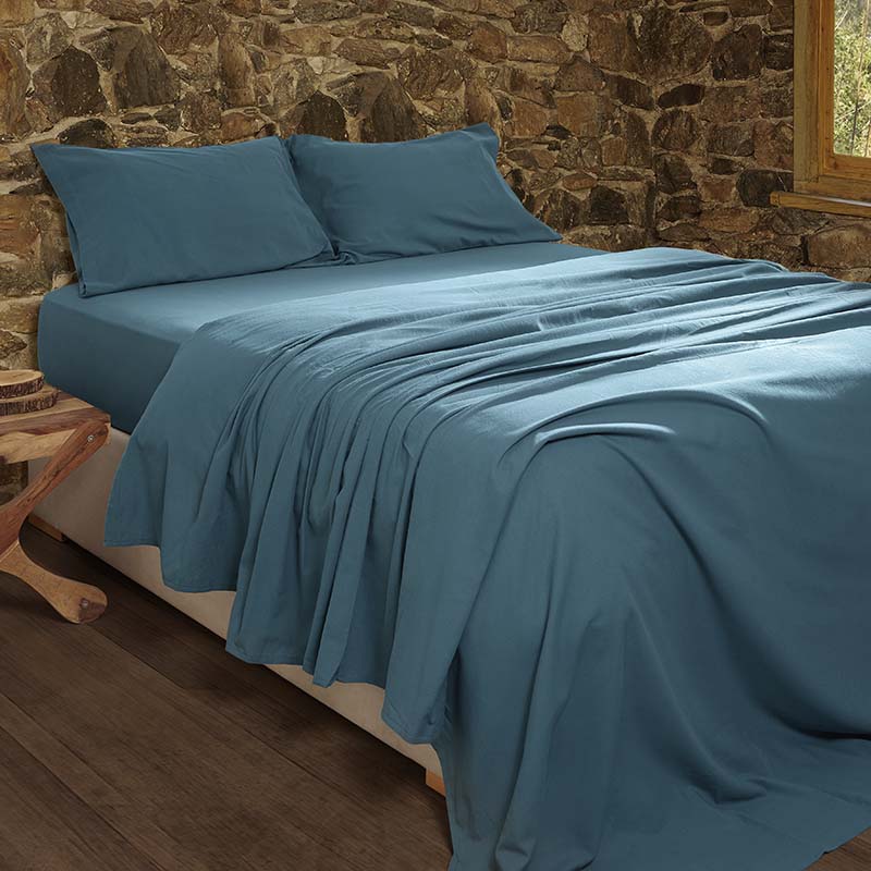 green flannel sheet