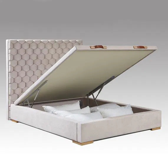 pink storage bed Hauz Hesperia